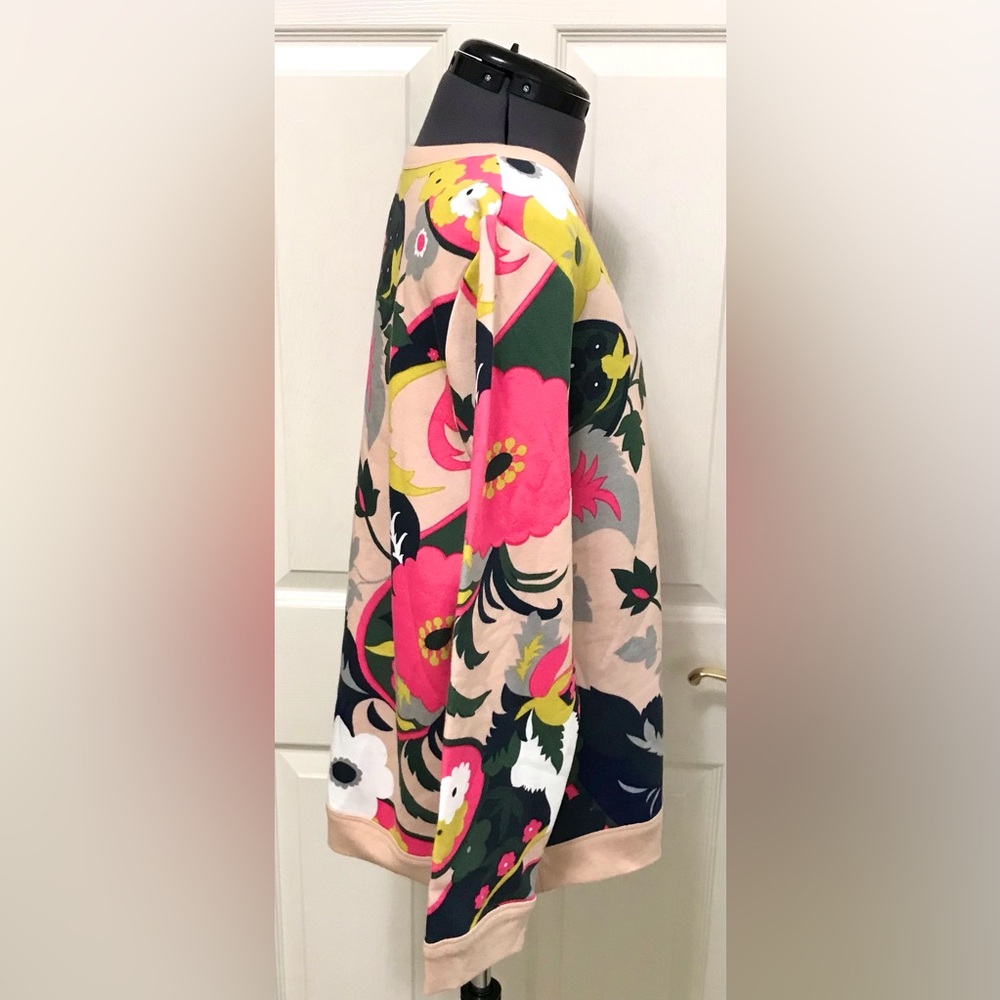 NWT Talbots Vibrant Paisley Crewneck - Picture 5 of 16